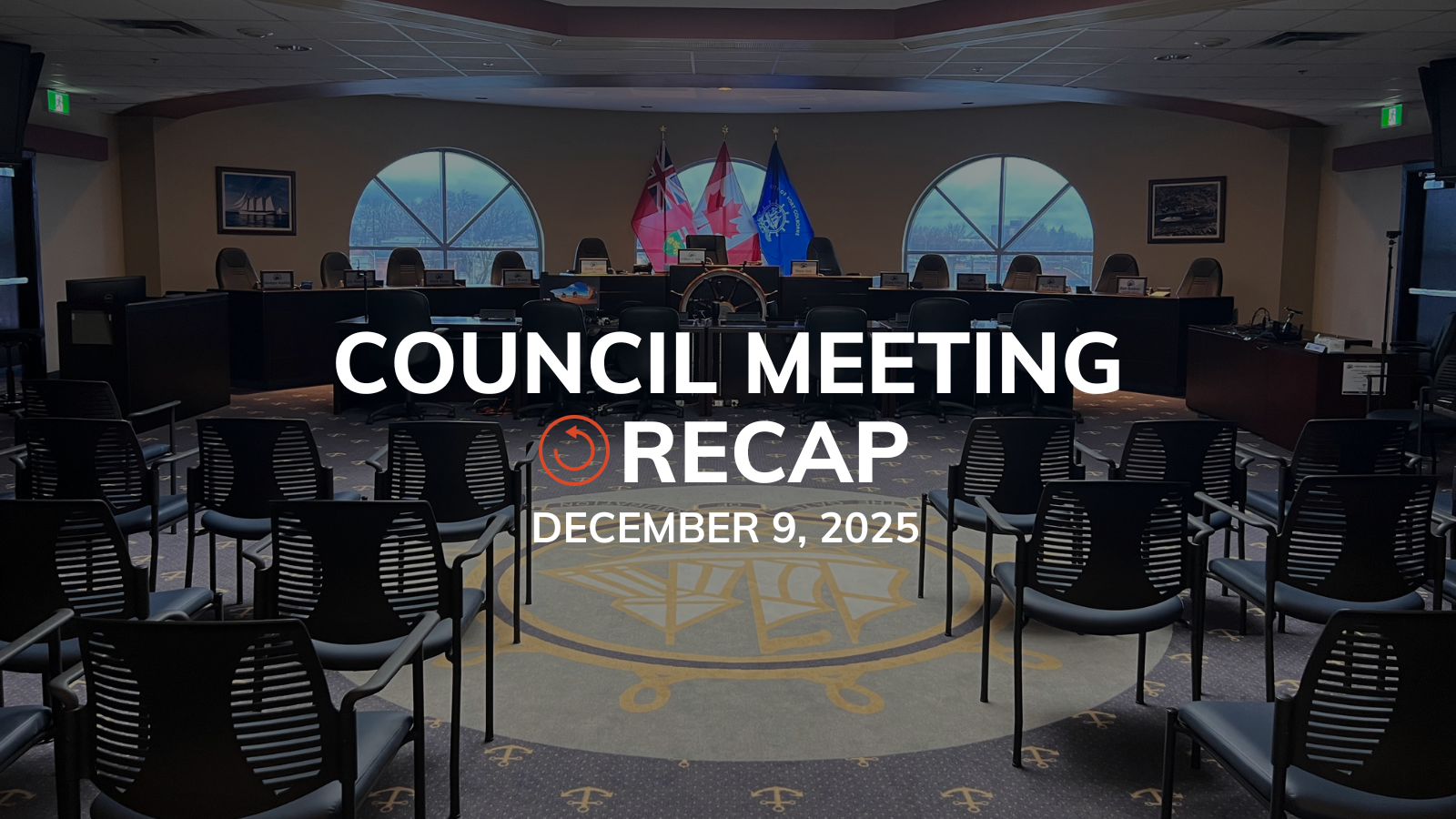 December 9, 2025 - council recap